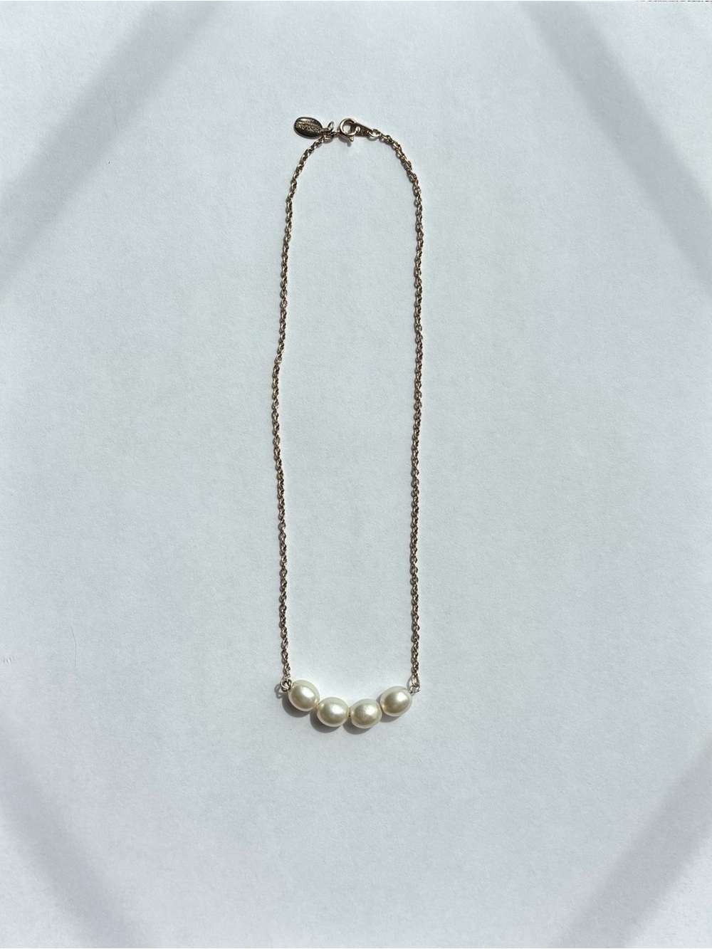 Park Lane Gold Tone Faux Pearl 15β Necklace Jewelry Formal Wedding Prom